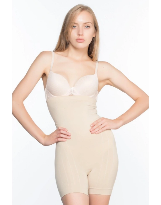 TEN MI Emay 7026  Yüksek Bel Paçalı Korse