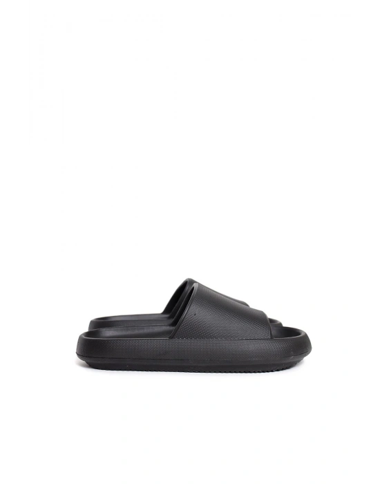 TRL001 - Poliüretan Erkek Terlik SIYAH