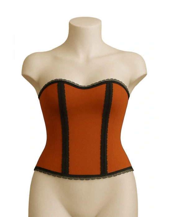 TURUNCU MI Emay 9155 F Fırfırlı Terletici Büstiyer