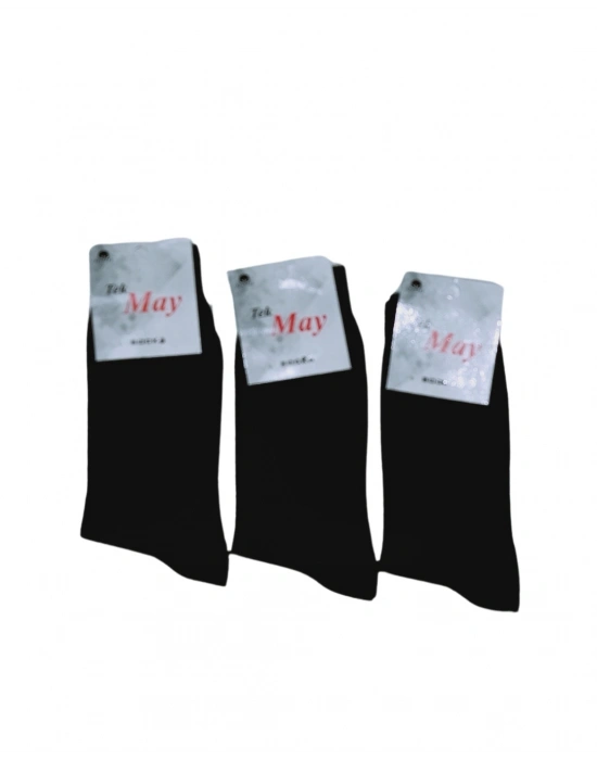 Ucuz Erkek Çorabı Siyah 12 Adet