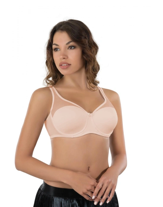 VİZON MI Emay 167B Pedli Tül Toparlayıcı Sütyen