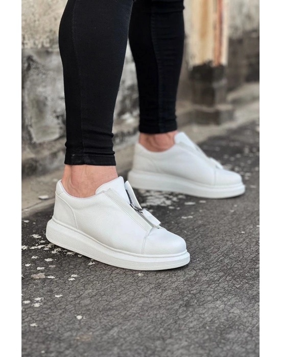 Wagoon WG010 Beyaz Cilt Erkek Casual Ayakkabı