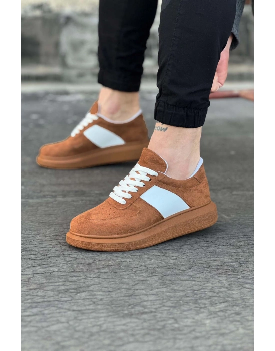 Wagoon Wg011 Taba Süet Erkek Casual Ayakkabı Erkek Günlük Ayakkabı