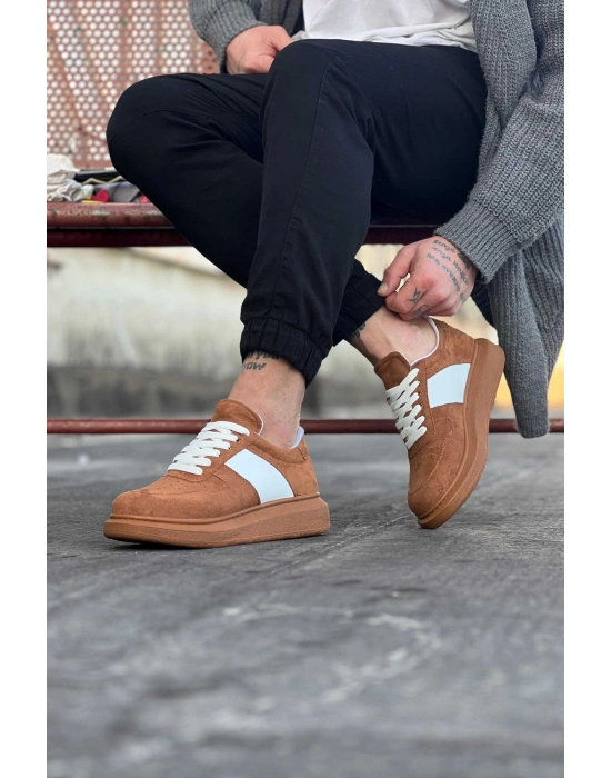 Wagoon WG011 Taba Süet Erkek Casual Ayakkabı