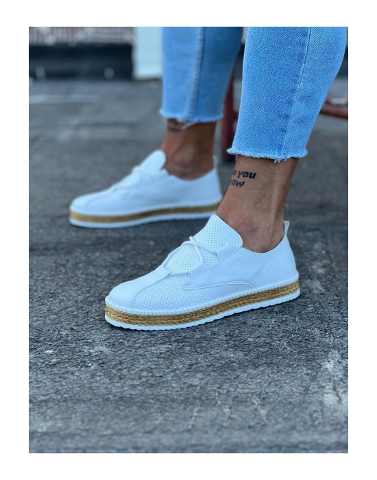 Wagoon WG015 Beyaz Erkek Casual Ayakkabı