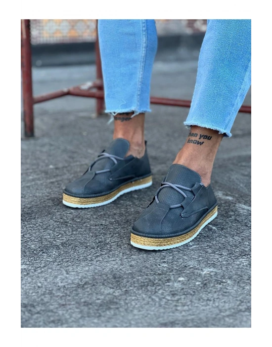 Wagoon WG015 Gri Erkek Casual Ayakkabı