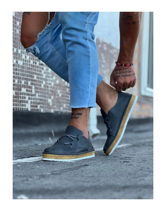 Wagoon WG015 Gri Erkek Casual Ayakkabı