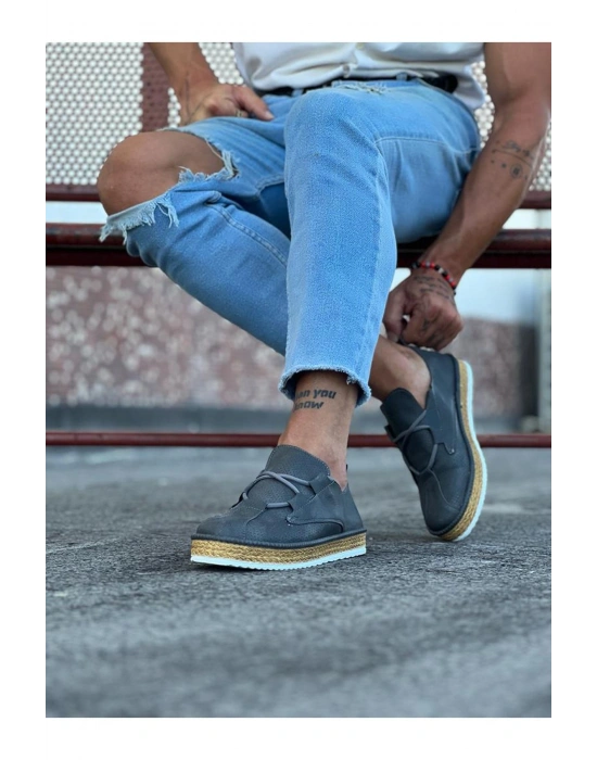 Wagoon WG015 Gri Erkek Casual Ayakkabı