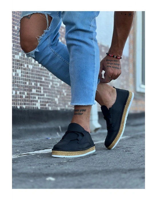 Wagoon WG015 Siyah Erkek Casual Ayakkabı
