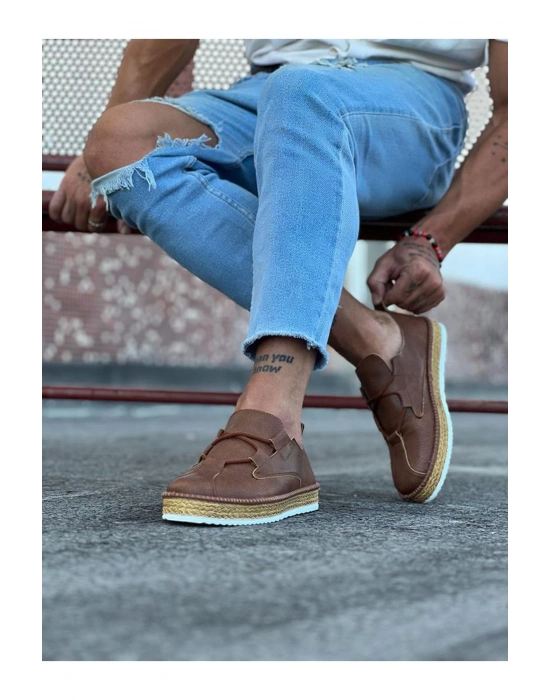 Wagoon Wg015 Taba Erkek Casual Ayakkabı Erkek Günlük Ayakkabı