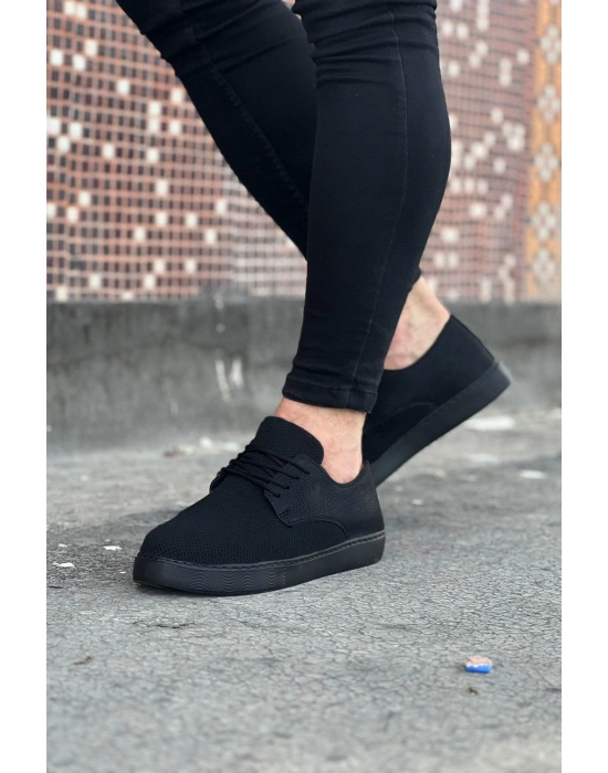 Wagoon WG016 Kömür Triko Erkek Casual Ayakkabı