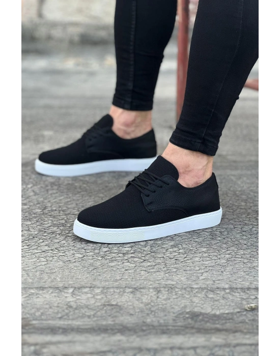 Wagoon WG016 Siyah Triko Erkek Casual Ayakkabı