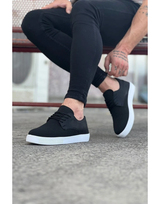 Wagoon WG016 Siyah Triko Erkek Casual Ayakkabı