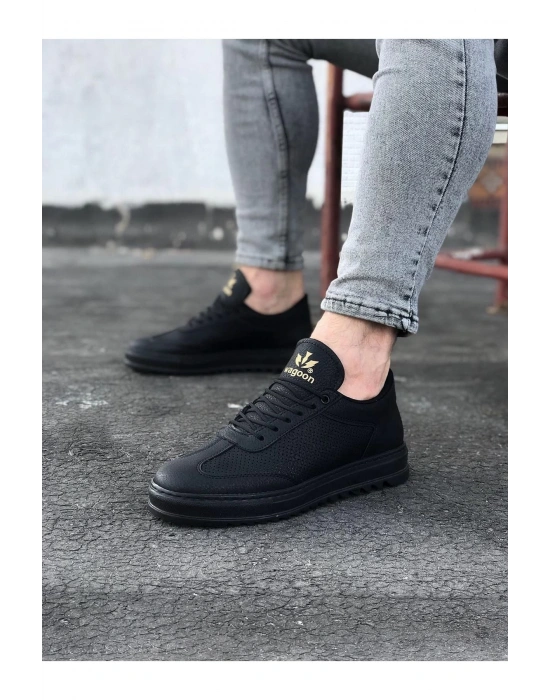 Wagoon Wg022 Kömür Erkek Casual Ayakkabı Erkek Günlük Ayakkabı