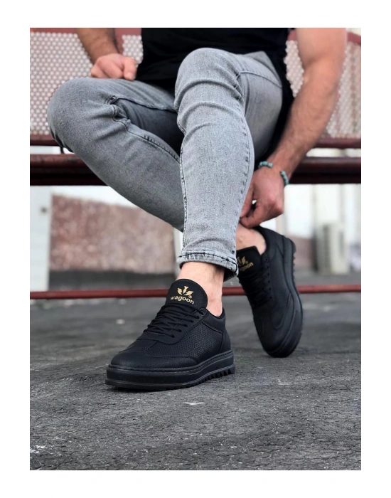 Wagoon Wg022 Kömür Erkek Casual Ayakkabı Erkek Günlük Ayakkabı