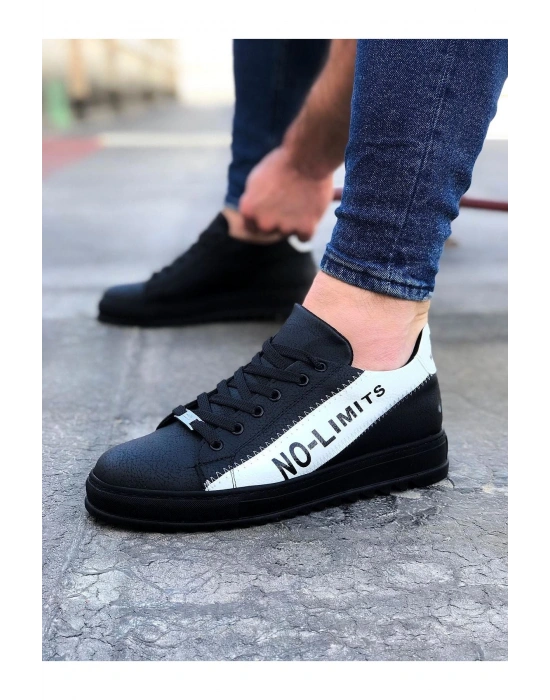 Wagoon WG027 Kömür Beyaz No Limit Erkek Casual Ayakkabı