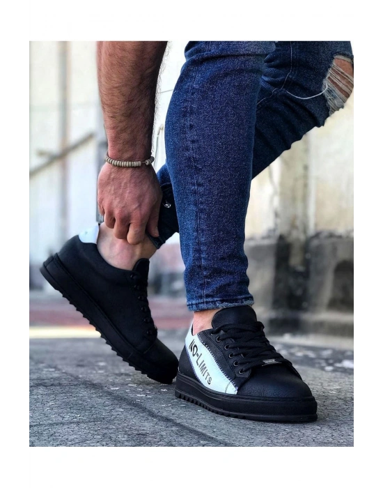 Wagoon WG027 Kömür Beyaz No Limit Erkek Casual Ayakkabı