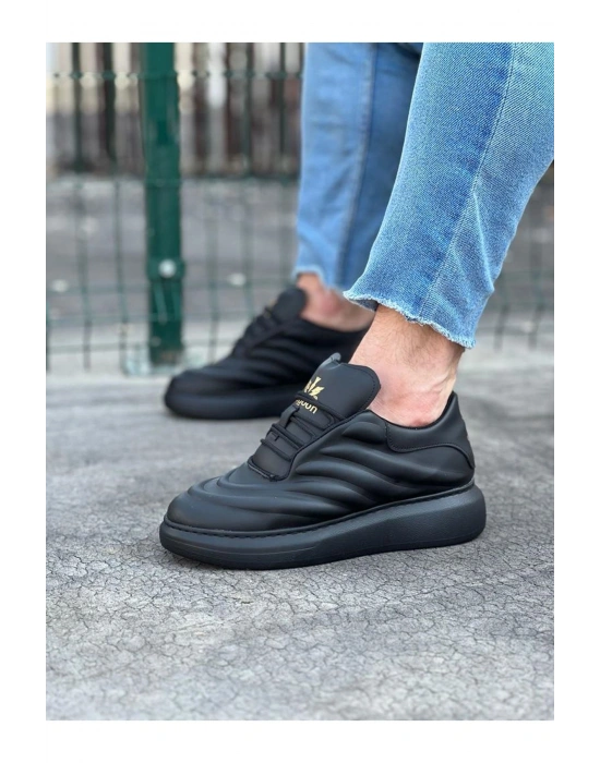 Wagoon WG094 Kömür Cilt Erkek Casual Ayakkabı