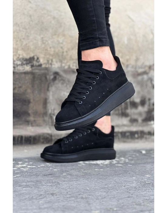 Wagoon Wg096 Kömür Süet Günlük Erkek Casual Ayakkabı Erkek Günlük Ayakkabı