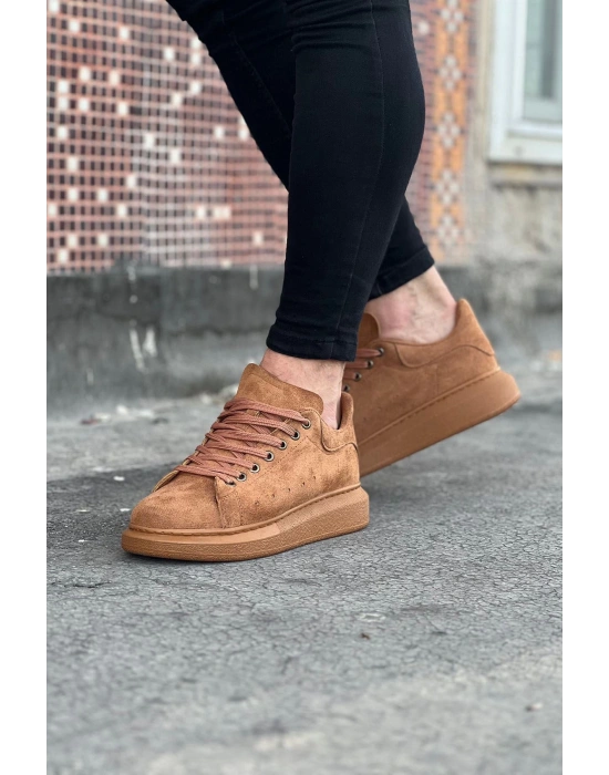 Wagoon Wg096 Taba Süet Günlük Erkek Casual Ayakkabı Erkek Günlük Ayakkabı