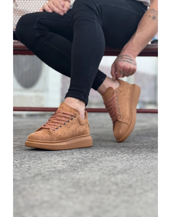 Wagoon Wg096 Taba Süet Günlük Erkek Casual Ayakkabı Erkek Günlük Ayakkabı