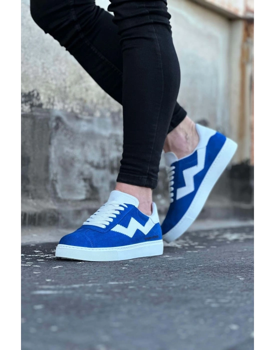 Wagoon Wg160 Mavi Erkek Casual Ayakkabı Erkek Günlük Ayakkabı