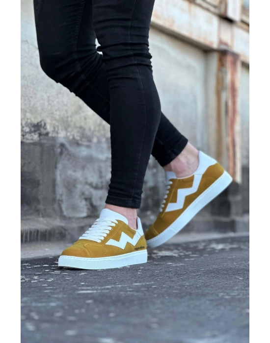 Wagoon Wg160 Sarı Erkek Casual Ayakkabı Erkek Günlük Ayakkabı