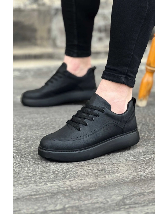 Wagoon WG162 Kömür Ortopedik Taban Erkek Casual Ayakkabı