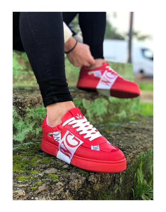 Wagoon Wg202 Kırmızı Erkek Erkek Günlük Ayakkabı