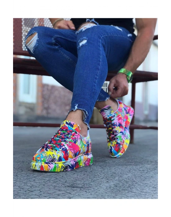 Wagoon WG501 Çok Boyalı Erkek Casual Ayakkabı
