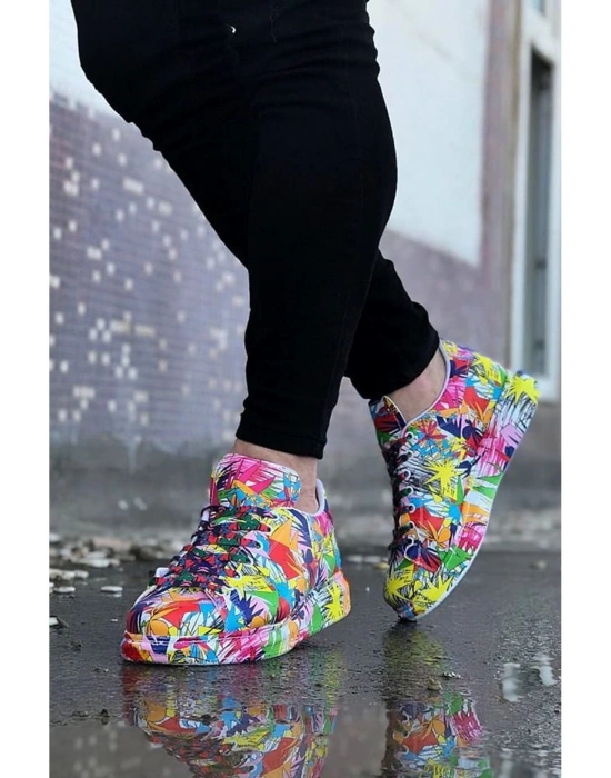 Wagoon WG501 Çok Boyalı Erkek Casual Ayakkabı