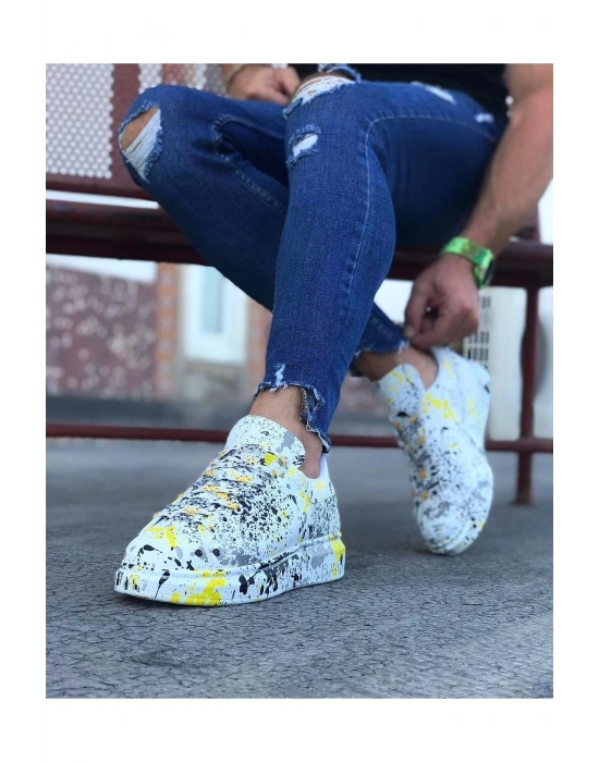 Wagoon WG501 Sarı Renkli Erkek Casual Ayakkabı