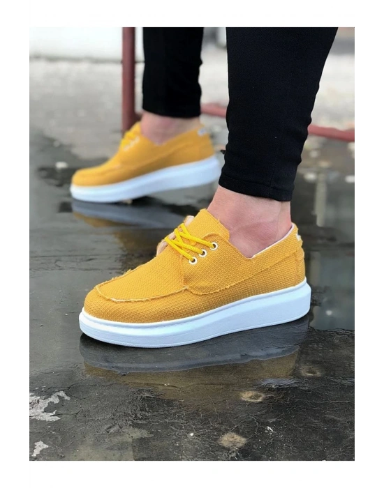 Wagoon Wg503 Sarı Erkek Erkek Günlük Ayakkabı