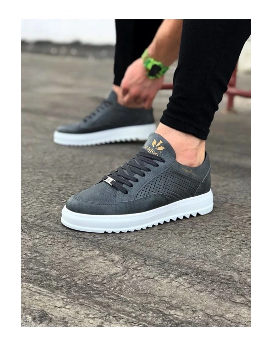 Wagoon Wg505 Gri Erkek Erkek Günlük Ayakkabı