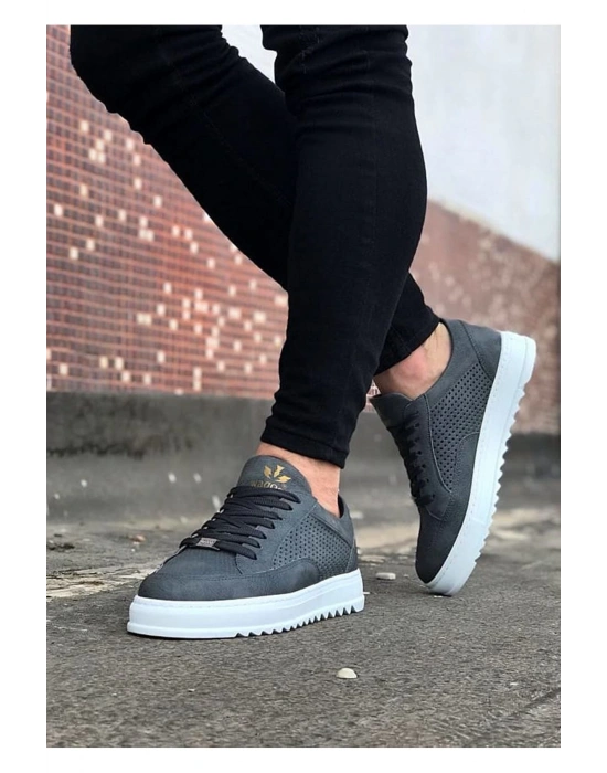 Wagoon Wg505 Gri Erkek Erkek Günlük Ayakkabı