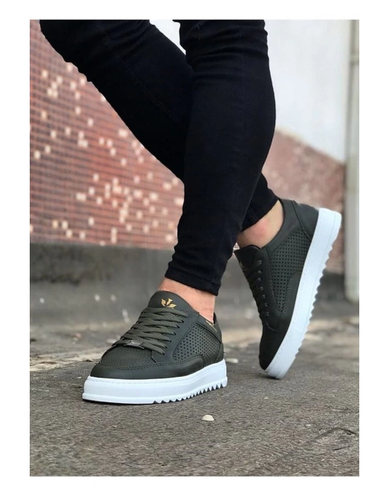 Wagoon Wg505 Haki Erkek Erkek Günlük Ayakkabı