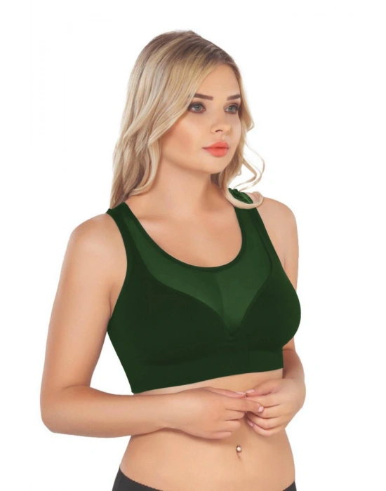 YEŞİL MI Emay 4028 Seamless Tül Toparlayıcı Büstiyer