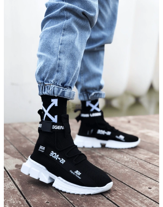 Zr-x700 Tarz Siyah Renk Erkek Spor Ayakkabı