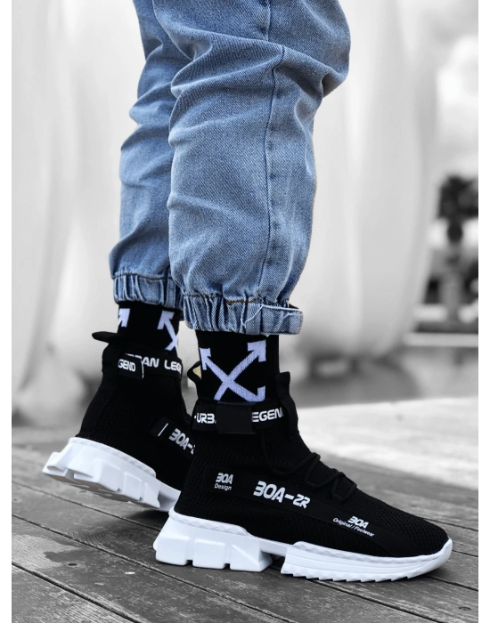 Zr-x700 Tarz Siyah Renk Erkek Spor Ayakkabı