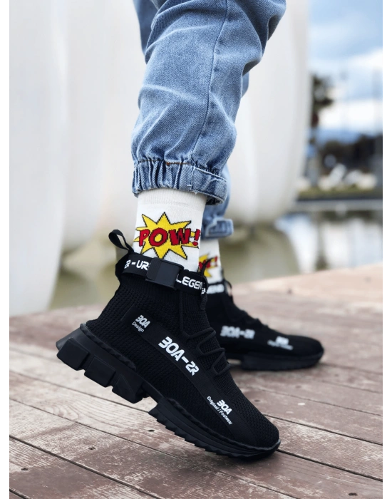 Zr-x700 Tarz Siyah Taban Erkek Spor Ayakkabı