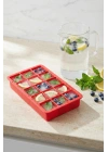 15 Hazneli Silikon Buz Kalıbı & Çok Amaçlı Buzluk Ve Dondurucu Organizeri 12x19 cm