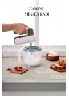 2200 Ml Mikser Kabı Yeşil & Ölçü Kabı & Saklama Kabı-DNY0027