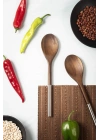 Akasya 2 Li Servis Kaşığı & Sunum Kaşığı & Salata Servis Seti
