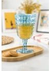 Allegra Aquamarin Kadeh Bardak - 450 ml Tekli Akrilik Malzeme - Cam Değildir Kırılmaya Dayanıklı