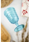 Allegra Aquamarin Kadeh Bardak - 450 ml Tekli Akrilik Malzeme - Cam Değildir Kırılmaya Dayanıklı