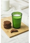 Allegra Koyu Yeşil Akrilik Bardak 6lı Set | 400 ml | Su, Meşrubat, Sunum ve Kahve Yanı İçin | Cam Değildir | Kırılmaya Dayanıklı