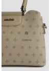 Armine 342 Vizon Baskılı Omuz Askılı Omuz & El Çanta