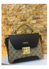 Armine 378 Vizon Noktalı Omuz Çantası