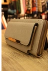 Armine C07 Vizon Lazer Kadın Cüzdan