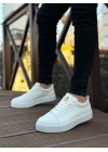 Ba0104 Bağcıklı Beyaz Cilt Spor Klasik Erkek Ayakkabı Erkek Klasik Ayakkabı